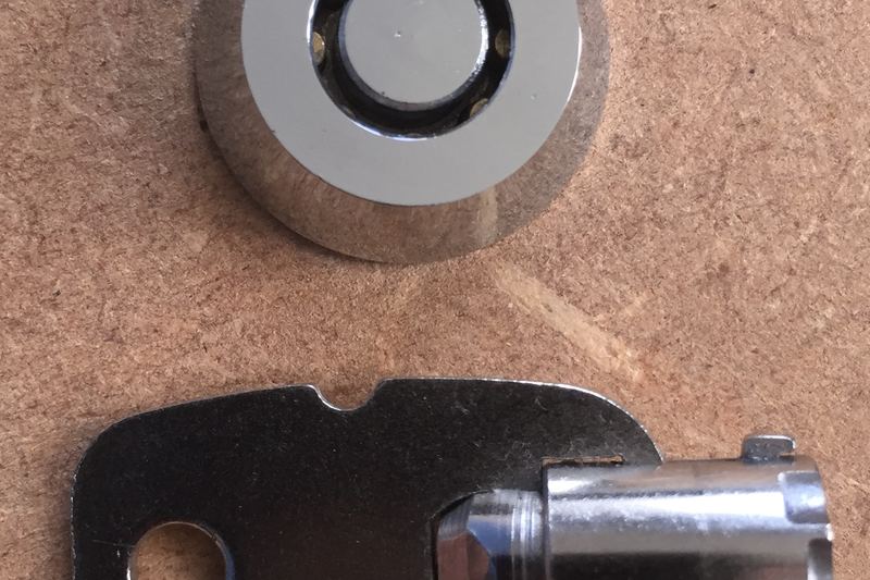 Tubular lock and key